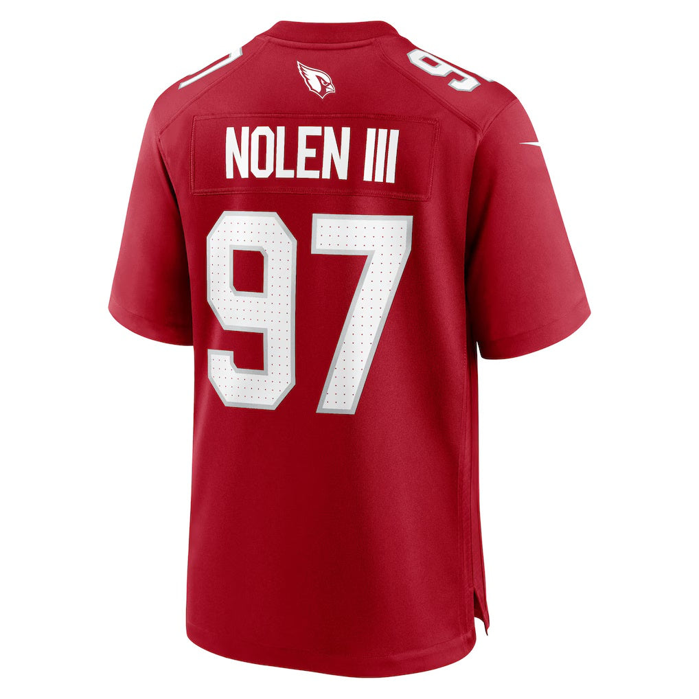 A.Cardinals #97 Walter Nolen Cardinal Jereymy 2025 Draft First Round Pick Game Jersey