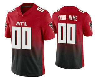 Custom A.Falcons 2020 Red Jereymy Active Player Limited Stitched Jersey