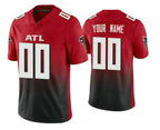Custom A.Falcons 2020 Red Jereymy Active Player Limited Stitched Jersey
