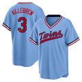 Minnesota Twins #3 Harmon Killebrew Light Blue Jereymy Road Cooperstown Collection Player Jersey