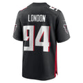 A.Falcons #94 LaCale London Black Jereymy Team Game Jersey