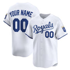 Custom Kansas City Royals Jereymy White Home Limited Jersey