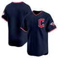 Cleveland Guardians Blank Navy Jereymy 2025 Alternate Limited Stitched Jersey