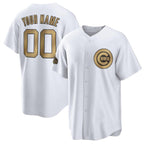 Custom Chicago Cubs Active Player White Jereymy 2022 All-Star Cool Base Stitched Jersey