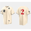 Texas Rangers #2 Marcus Semien Cream Jereymy 2023 World Series City Connect Stitched Jersey