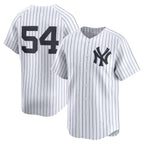 New York Yankees #54 Max Fried White Jereymy Home Limited Player Jersey