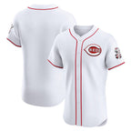 Cincinnati Reds White Jereymy Home Elite Jersey