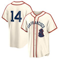 San Francisco Giants #14 Patrick Bailey Cream Jereymy 2024 Rickwood Classic Stitched Jersey