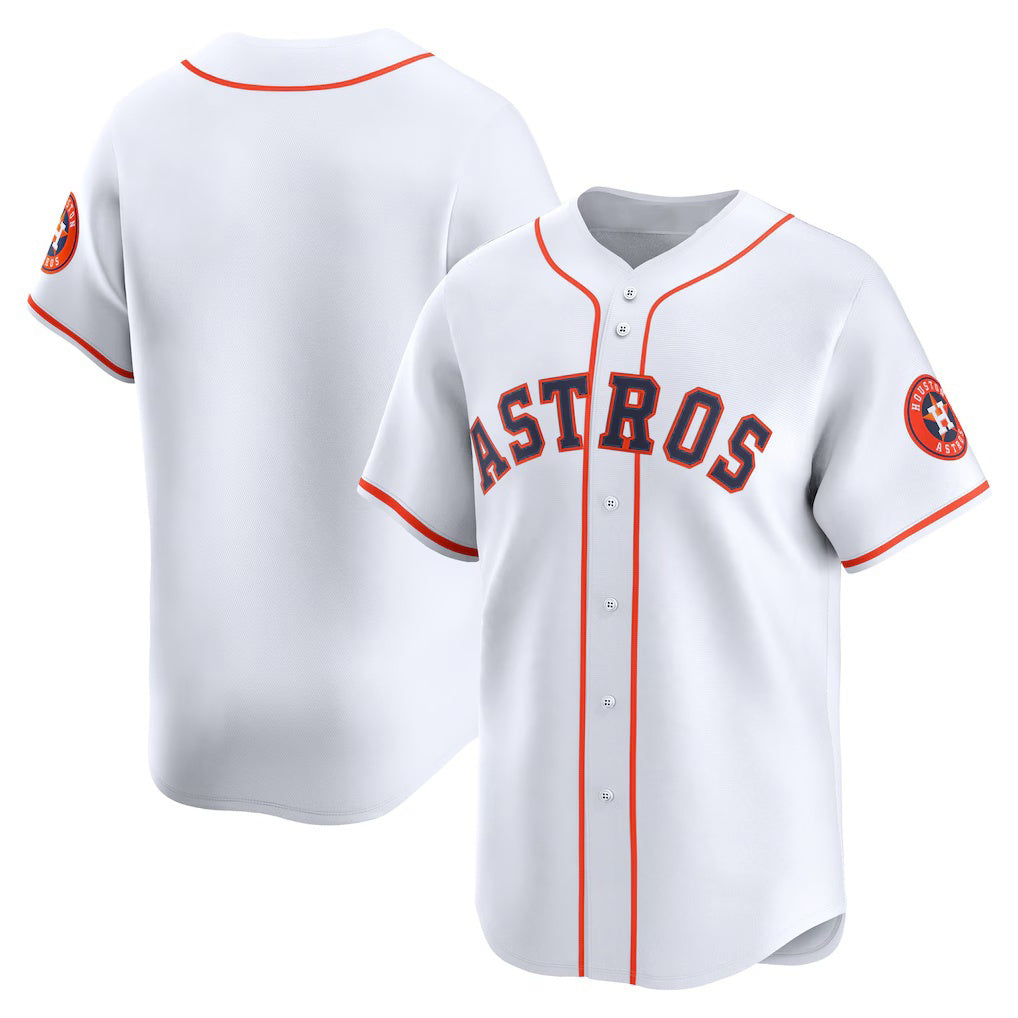 Houston Astros White Jereymy Home Limited Jersey