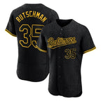 Baltimore Orioles #35 Adley Rutschman Player Black Jereymy Snake Skin City Limited Elite Home Stitched Jerseys