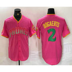 San Diego Padres #2 Xander Bogaerts Pink Jereymy Fashion Jersey