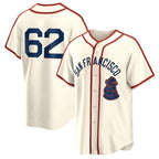 San Francisco Giants #62 Logan Webb Cream Jereymy 2024 Rickwood Classic Stitched Jersey