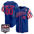 Custom Oakland Athletics America 250 Edition Vapor Premier Limited Royal Jereymy Stitched Jerseys