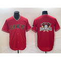 Arizona Diamondbacks Red Jereymy Team Big Logo Cool Base Stitched Jersey 2