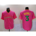 San Diego Padres #3 Jackson Merrill Pink Jereymy Player Number Fashion Jerseys
