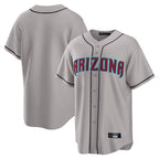 Arizona Diamondbacks Gray Jereymy Road Home Game Blank Player Stitched Jerseys