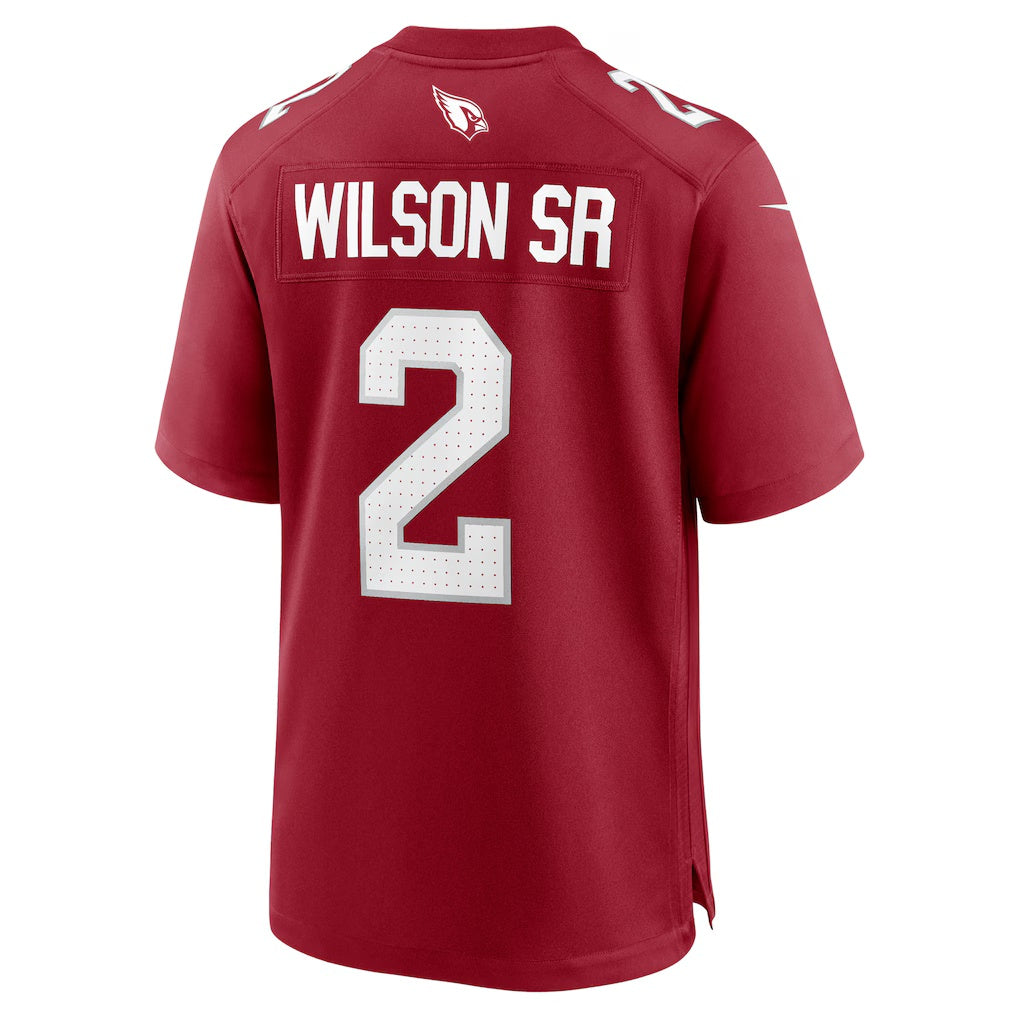 A.Cardinals #2 Mack Wilson Sr. Cardinal Jereymy Team Game Jersey