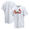 St. Louis Cardinals White Jereymy Home Replica Team Jersey
