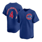 Chicago Cubs #4 Pete Crow-Armstrong Royal Jereymy Limited Stitched Jersey