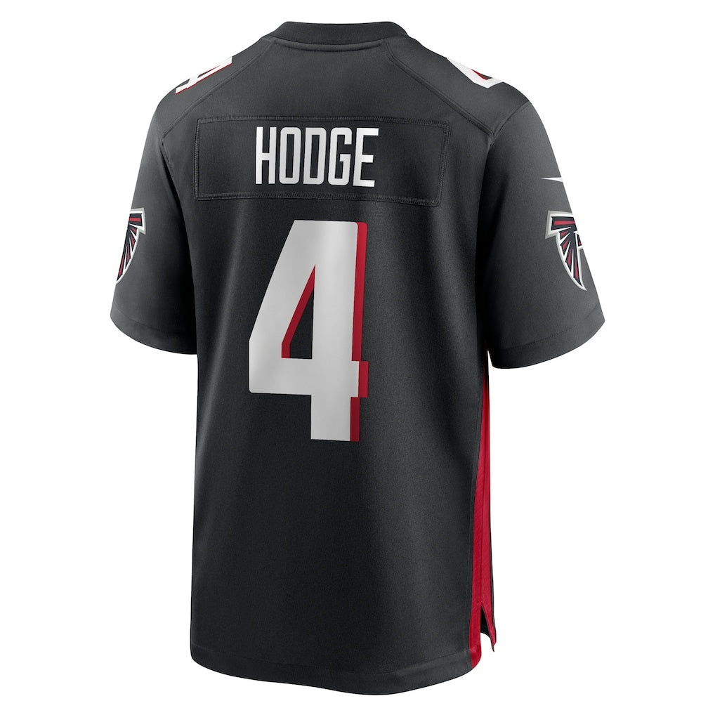 A.Falcons #4 KhaDarel Hodge Black Jereymy Team Game Jersey