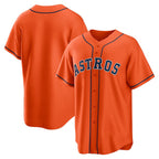 Houston Astros Orange Jereymy Alternate Replica Team Jersey