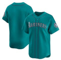 Seattle Mariners Blank Aqua Jereymy Alternate Limited Stitched jersey