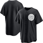Chicago Cubs Blank Black Jereymy Lights Out Limited Stitched Jersey