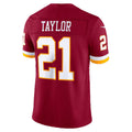 W.Commanders #21 Sean Taylor Burgundy Jereymy Team Vapor F.U.S.E. Stitched Retired Limited Jersey