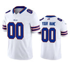 Custom B.Bills Active Player White Jereymy 2023 F.U.S.E. Vapor Untouchable Limited Stitched Jersey