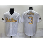 Philadelphia Phillies #3 Bryce Harper White Jereymy 2022 All Star Stitched Cool Base Jersey