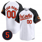 Custom Baltimore Orioles Robinson Patch Vapor Premier Limited Jersey V2 ¨C All Stitched-White Jereymy