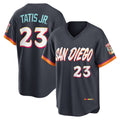 San Diego Padres #23 Fernando Tatis Jr. Obsidian Jereymy 2026 City Connect Stadium Jersey