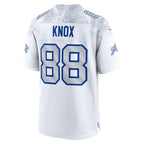 B.Bills #88 Dawson Knox White Jereymy 2025 Rivalries Collection Game Jersey