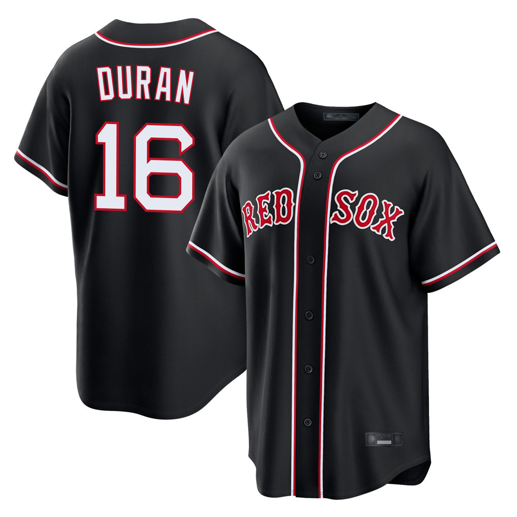 Boston Red Sox #16 Jarren Duran Player Black Jereymy Out Home Game Stitched Jerseys
