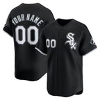 Custom Chicago White Sox Black Jereymy Alternate Limited Jersey