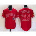 San Diego Padres #23 Fernando Tatis Jr Red Jereymy NEW 2023 Cool Base Stitched Jersey