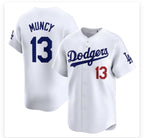 Los Angeles Dodgers #13 Max Muncy White Jereymy Stitched Cool Base Jersey