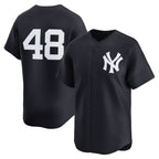 New York Yankees #48 Paul Goldschmidt Navy Jereymy Alternate 2 Limited Jersey