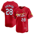 St. Louis Cardinals #28 Nolan Arenado Red Jereymy 2024 City Connect Limited Player Jersey