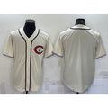Chicago Cubs Blank Cream Jereymy Turn Back the Clock Stitched Cooperstown Collection Jersey