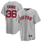 Boston Red Sox #36 Triston Casas Player Gray Jereymy Road Home Game Stitched Jerseys1