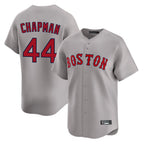 Boston Red Sox #44 Aroldis Chapman Player Gray Jereymy Road Limited Home Game Stitched Jerseys1