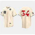 Texas Rangers #34 Nolan Ryan Cream Jereymy 2023 World Series City Connect Stitched Jersey