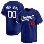 Cuatom Los Angeles Dodgers Active Player Royal Jereymy 2024 World Series Champions Alternate Limited Stitched Jersey