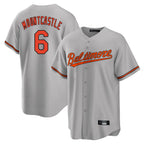 Baltimore Orioles #6 Ryan Mountcastle Player Gray Jereymy Home Game Stitched Jerseys