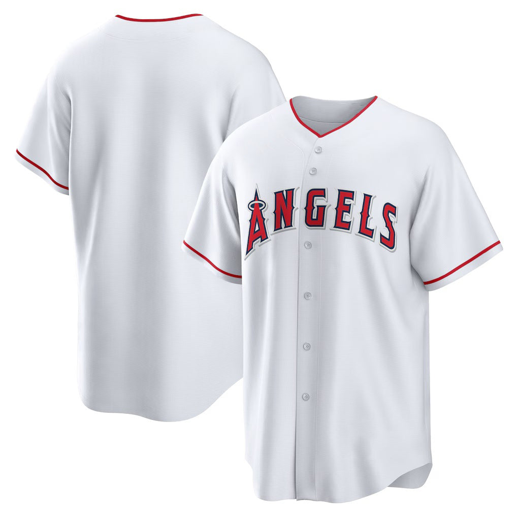 Los Angeles Angels White Jereymy Home Replica Team Jersey