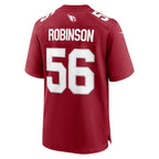 A.Cardinals #56 Darius Robinson Cardinal Jereymy Player Game Jersey