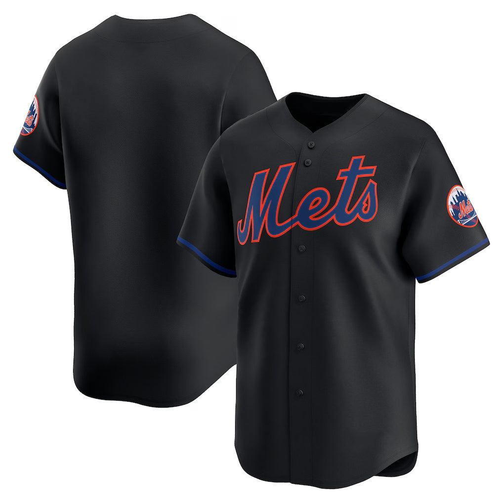 New York Mets Black Jereymy Alternate Limited Jersey