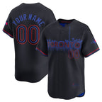 Custom Toronto Blue Jays Active Player Black Jereymy 2024 City Connect Limited Stitched Jersey