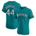 Seattle Mariners #44 Julio Rodr¨ªguez Teal Jereymy Alternate Elite Jersey